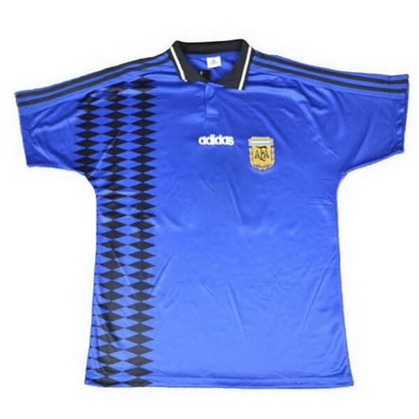 Tailandia Camiseta Argentina Replica Segunda Ropa Retro 1994 Azul